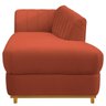 Recamier Vanessa 1,60M Lado Direito Suede Terracota - Amarena Móveis - 3