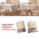 Ver imagem 6 de Toalha de Mesa 4 Lugares Lepper Super Prática 140x140cm Algodão Geométrica Copacabana