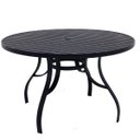 Ver imagem 3 de Kit Jogo de Mesa Aluminio Móveis Área Piscina Completo com Espreguiçadeira Alumínio