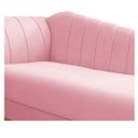 Ver imagem 6 de Recamier Vanessa 1,85M Lado Direito Suede Rosa Bebê - Amarena Móveis
