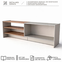 Ver imagem 4 de Rack Module com Prateleira e Nicho 180cm Byhouse