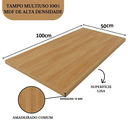 Ver imagem 2 de Prateleira 100x50 em MDF Cor Freijó Espessura 15mm 50x100 Arrigo Móveis