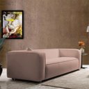 Ver imagem 2 de Sofá 2 Lugares 160cm Orgânico Luxo Recepção Cecília Linho