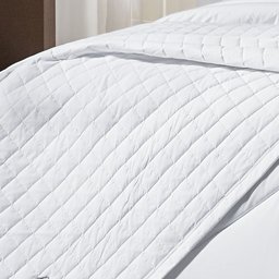 Cobre Leito Glass Super King 3Pçs 200 Fios 100% Algodão Branco - 2