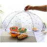 Kit 02 Protetor de Alimentos Tela Mosqueteiro - 46 Cm e 33 Cm - Protetor Alimento Comida Fruta e Bol - 1