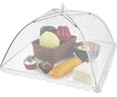 Ver imagem 3 de Kit 02 Protetor de Alimentos Tela Mosqueteiro - 46 Cm e 33 Cm - Protetor Alimento Comida Fruta e Bol