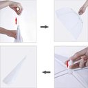 Ver imagem 6 de Kit 02 Protetor de Alimentos Tela Mosqueteiro - 46 Cm e 33 Cm - Protetor Alimento Comida Fruta e Bol