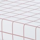 Ver imagem 3 de Jogo Cama Lençol Brooklyn Queen Quadriculado Micropercal 200 Fios 3 Peças - Rosa