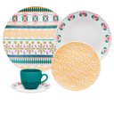 Ver imagem 1 de Aparelho de Jantar Alegoria em Porcelana para Almoço Jantar Eventos e Chá e Café da Tarde - 20 Peças