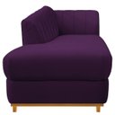 Ver imagem 3 de Recamier Vanessa 1,85M Lado Esquerdo Suede Roxo - Amarena Móveis