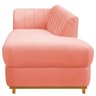 Recamier Vanessa 1,85M Lado Direito Suede Coral - Amarena Móveis - 3