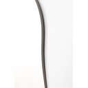 Ver imagem 4 de Espelho Grande Corpo Inteiro com Moldura Metal Orgânico Decorativo 150x60cm Luxo Cinza