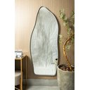 Ver imagem 2 de Espelho Grande Corpo Inteiro com Moldura Metal Orgânico Decorativo 150x60cm Luxo Cinza