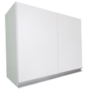 Ver imagem 1 de Armário Aéreo 80cm Lavanderia 2 Portas de Parede Montado Cor:branco