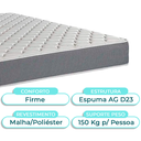 Ver imagem 2 de Kit Cama Box Bau + Cabeceira + Colchão King D23 - Pro - Inducol