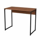 Ver imagem 2 de Mesa Multiuso Industrial 120x50cm Nogal e Preto