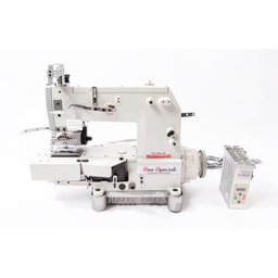 Máquina Costura Industrial Elastiqueira Cilíndrica 12 Agulhas SSTC118-12064-DP-H-SU Sun Special - 3