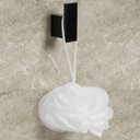 Ver imagem 2 de Kit 4 Acessórios para Banheiro Preto Master Toalheiro Duplo