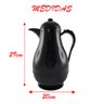 Garrafa Térmica Preta Café Chá de Luxo Classic Retrô 1 Litro - 2