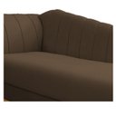 Ver imagem 6 de Recamier Vanessa 1,85M Lado Direito Suede Marrom - Amarena Móveis
