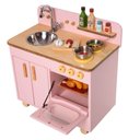 Ver imagem 5 de Bancada Infantil Rosa de Madeira Fabrink Brincadeira Criativa