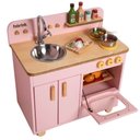 Ver imagem 2 de Bancada Infantil Rosa de Madeira Fabrink Brincadeira Criativa