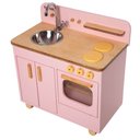 Ver imagem 4 de Bancada Infantil Rosa de Madeira Fabrink Brincadeira Criativa