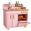 Ver imagem 6 de Bancada Infantil Rosa de Madeira Fabrink Brincadeira Criativa