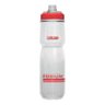 Garrafa Caramanhola Térmica Camelback Podium 710 Ml Ciclismo - Branca/vermelha - 1