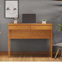 Ver imagem 1 de Escrivaninha Felícia 2 Gavetas Jcm Movelaria - Cinamomo