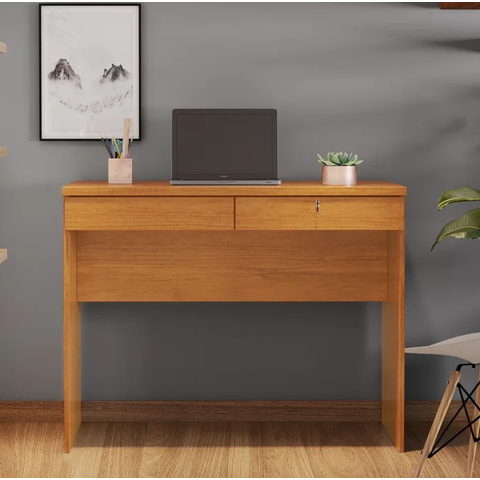 Escrivaninha Felícia 2 Gavetas Jcm Movelaria - Cinamomo