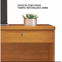 Ver imagem 3 de Escrivaninha Felícia 2 Gavetas Jcm Movelaria - Cinamomo