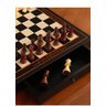 Tabuleiro Profissional de Xadrez em Madeira com Peças Imantadas - 7