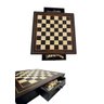 Tabuleiro Profissional de Xadrez em Madeira com Peças Imantadas - 3