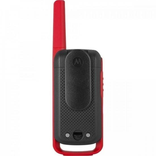 Rádio Comunicador Talkabout 32Km T210Br Vermelho/Preto Motorola - Par / 2 - 6