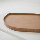 Ver imagem 3 de Bandeja Folha de Madeira para Servir Café para Visitas