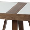 Mesa Jantar Extensível Milana Imbuia c/ Vidro Fendi Claro 120/178 cm - 3