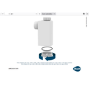 Ver imagem 3 de SIFAO COPO BLACK PAREDE PARA LAVATORIO 7/8 x DN38 BLUKIT