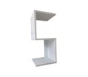 Ver imagem 2 de Mesa de Cabeceira Moderna em S ou Z 60x25x20