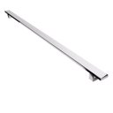 Ver imagem 1 de Puxador Inox Para Porta De Madeira Vidro Um Lado Só 40cm