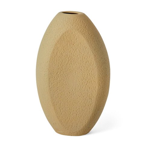 Vaso em Cerâmica Oval 23,50x7,50 - Terracota Buba Zoo