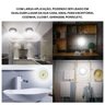 3x Luzes Led Inteligente sem Fio Luz do Armário + Controle - 9