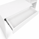 Ver imagem 5 de Escrivaninha com 3 Prateleiras 1 Gaveta 1 Porta Ágata Home Office - Branco