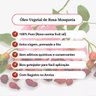 Oleo Vegetal Rosa Mosqueta Extra Virgem 10ml Phytoterapica Puro Embalagem Vidro - 3