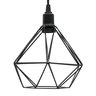 Pendente Aramado Poptem diamante pequeno preto - 2