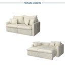 Ver imagem 4 de Sofá Cama Retrátil e Reclinável 200cm Colibri CabeCasa MadeiraOriginals