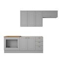 Ver imagem 3 de Cozinha Modulada Compacta 4 Peças 100% MDF com Balcão para Forno de Embutir Emily