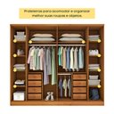 Ver imagem 6 de Guarda Roupa Sevilla Casal 6 Portas 8 Gavetas Tcil Móveis