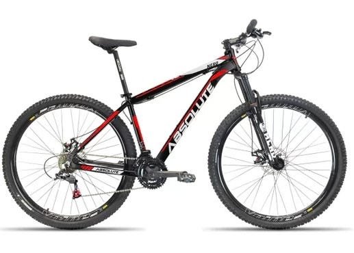 Bicicleta Aro 29 Absolute 21 Velocidades Freio Mecânico - 15 - Vermelho - 4