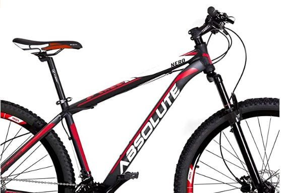 Bicicleta Aro 29 Absolute Nero 21v Câmbios Shimano Preto/Vermelho - 17 - 2